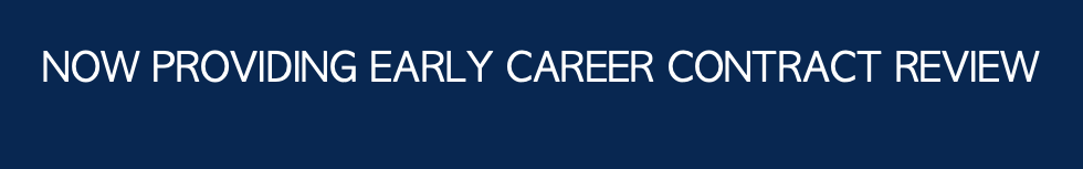  NOW PROVIDING EARLY CAREER CONTRACT REVIEW 